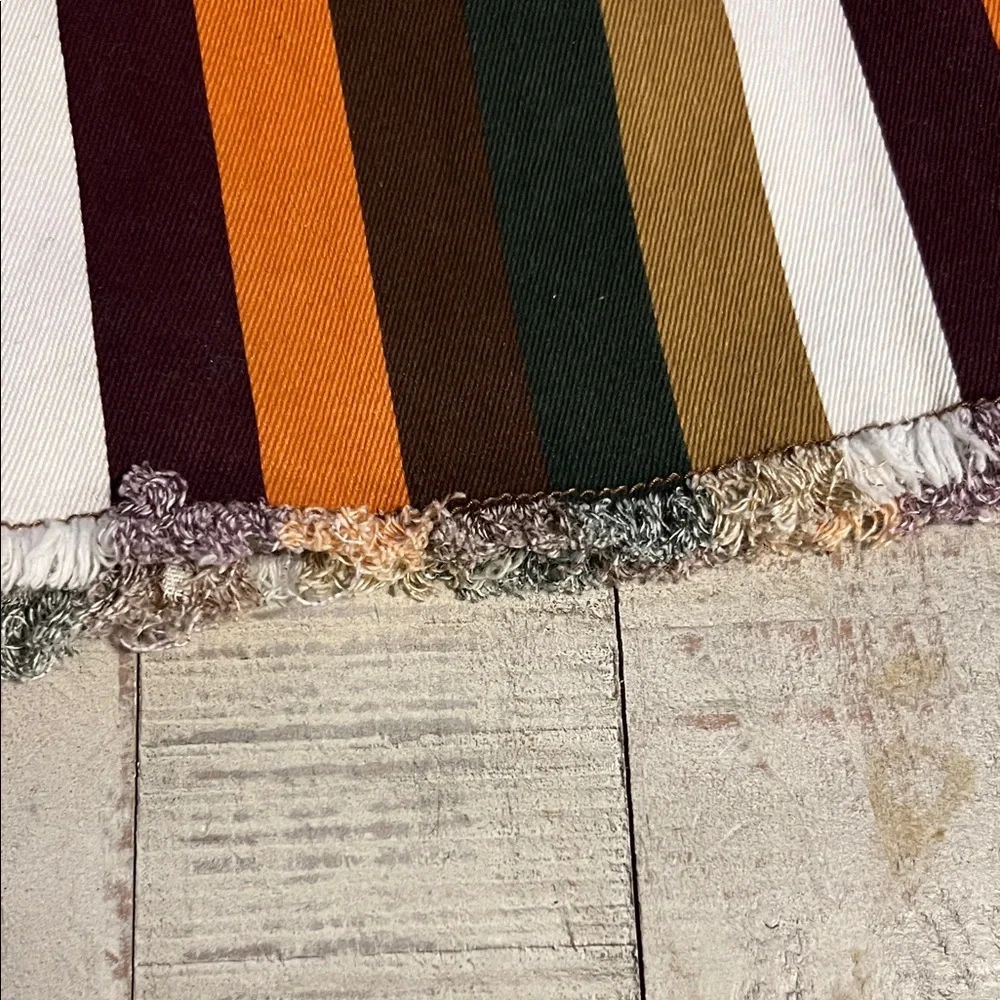 Versona Multicolor Striped Flare Jeans - Picture 4 of 4